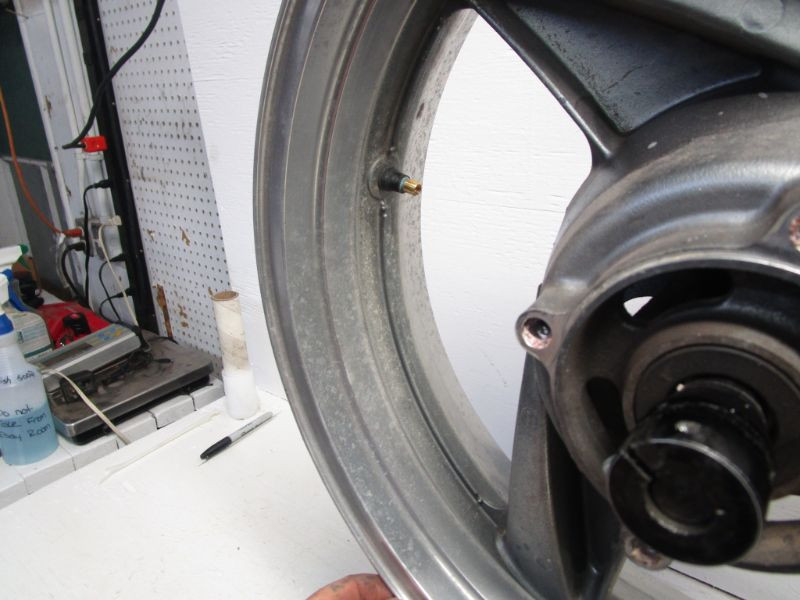 1993-2002 Kawasaki ZX6E ZX 600 Ninja Rear Wheel 17x4.5 41073-1521